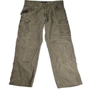 Wrangler RIGGS Workwear Carpenter Pants Relaxed Fit Utility 40x30 Heavy Rip Stop